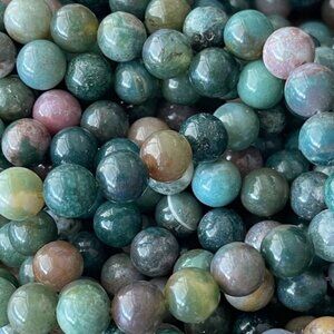 8mm Indian Agate Bead Strand
